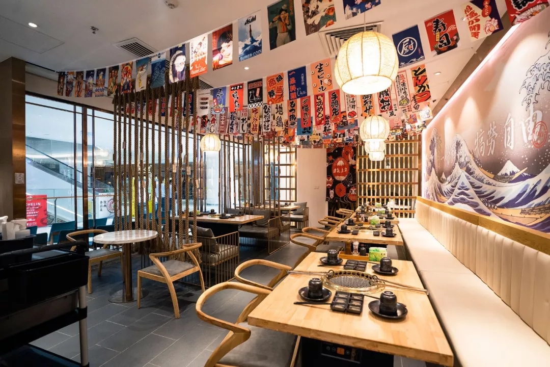 东莞日式烧肉餐饮品牌满分餐厅装修设计