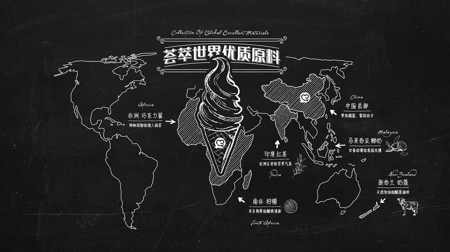 深圳冰淇淋品牌产品文化海报策划设计