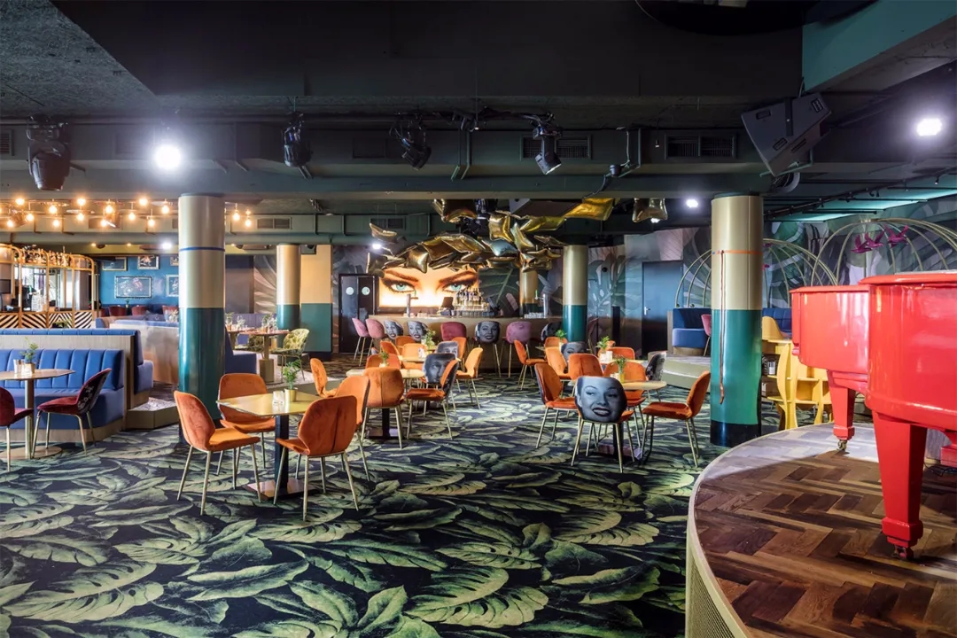 荷兰音乐主题餐厅餐饮空间设计